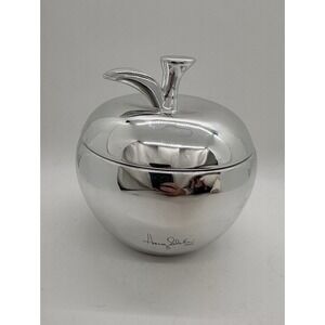 Henry Slatkin & Co Ceramic Autumn Apple Candle Holder -Signed Vintage Unused!